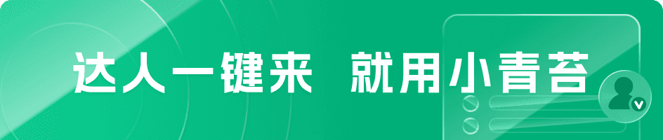 小青苔达人营销